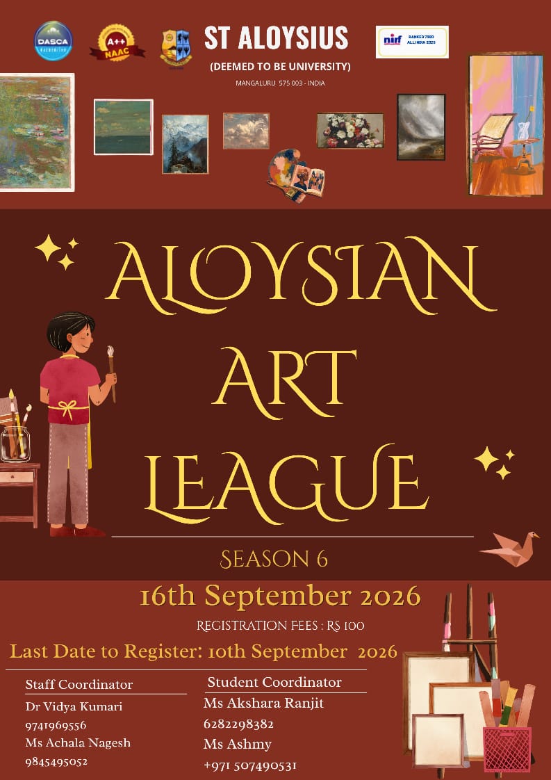 Aloysian Art League 2026